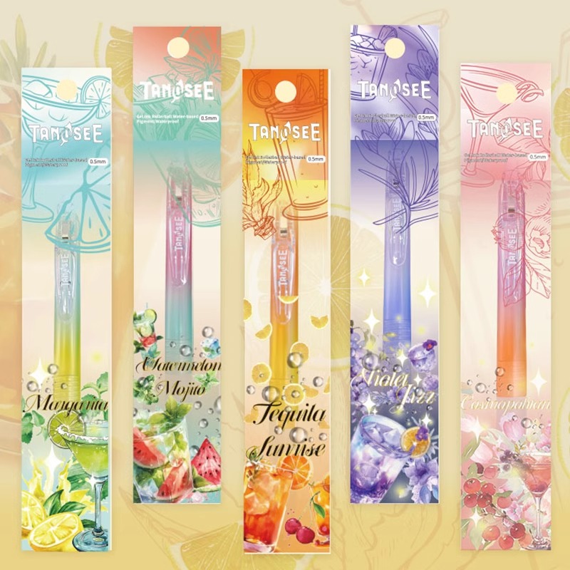 Zebra Pen Sarasa - TANOSEE TS-JJ15 Koktail Terbatas Warna Gradien