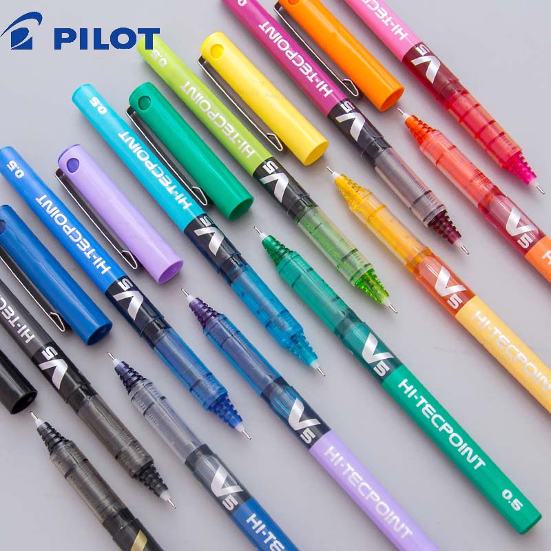 Pena Gel Multiwarna Pilot Jepa - Pilot Pen V5 ulasan dan harga